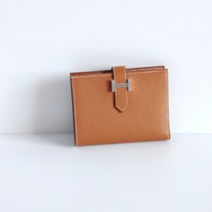 (SOLD) genuine (NEW) Hermès bearn compact wallet