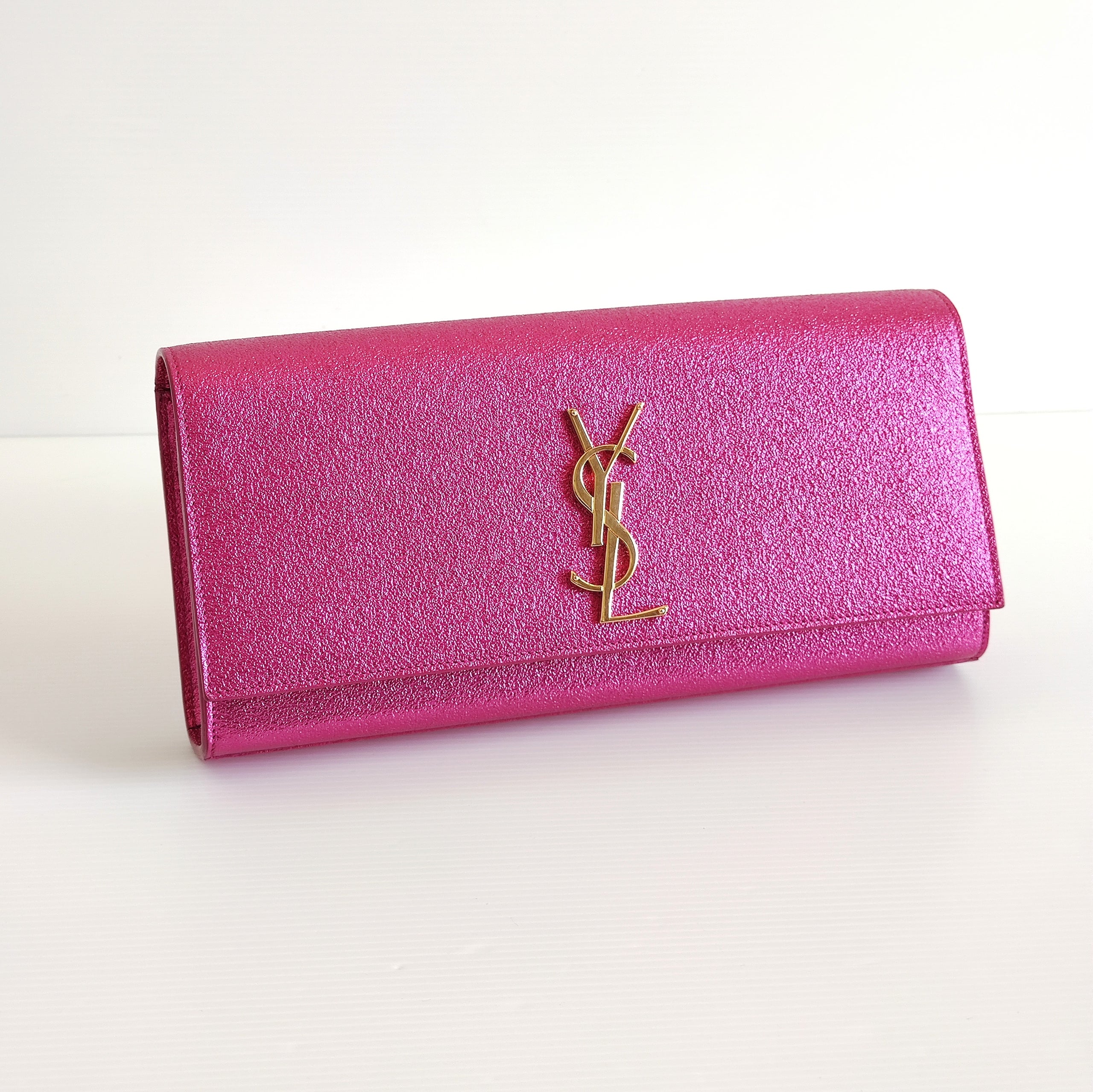 (SOLD) genuine pre-owned YSL kate clutch – Deluxe Life Collection