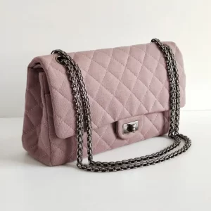 (SOLD) genuine pre-owned Chanel jersey 2.55 reissue flap (size 226)