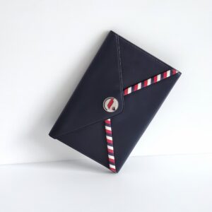 (SOLD) genuine pre-owned Chanel airlines envelope clutch pouch