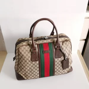 (SOLD) genuine pre-owned Gucci monogram suitcase