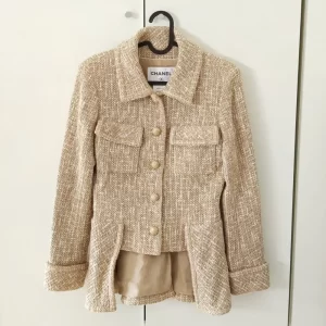(SOLD) genuine pre-owned Chanel beige jacket