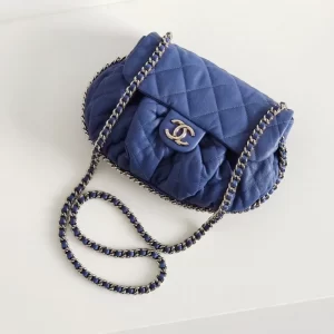 (SOLD) genuine pre-owned Chanel small chain-around bag