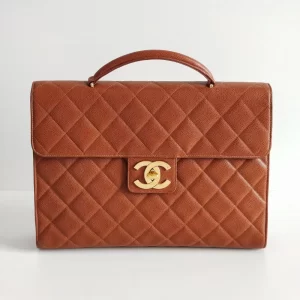 (SOLD) genuine pre-owned Chanel 1990s vintage classic briefcase