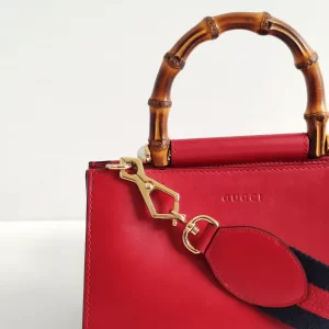 (SOLD) genuine pre-owned Gucci mini nymphaea bamboo bag