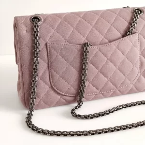 (SOLD) genuine pre-owned Chanel jersey 2.55 reissue flap (size 226)