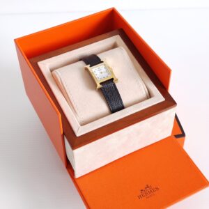 (SOLD) genuine (unworn / like-new) Hermès Heure H 21mm watch