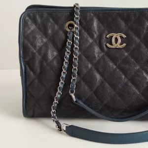 (SOLD) genuine pre-owned Chanel french riviera tote