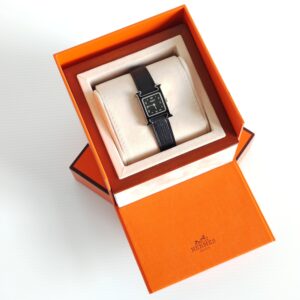 (SOLD) genuine (unworn / like-new) Hermès Heure H 21mm watch