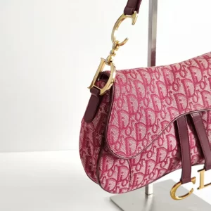 (SOLD) genuine pre-owned Dior vintage double saddle bag
