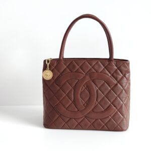 (SOLD) genuine pre-owned Chanel caviar medallion bag