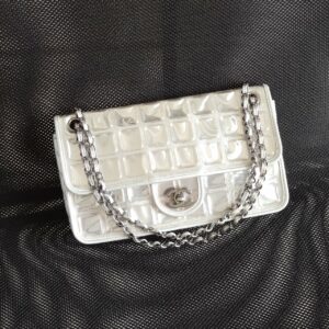 (SOLD) genuine pre-owned Chanel ice-cube flap bag