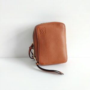 (SOLD) genuine pre-owned Loewe leather pouch