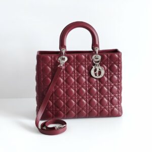 (SOLD) genuine pre-owned Dior large Lady Dior bag