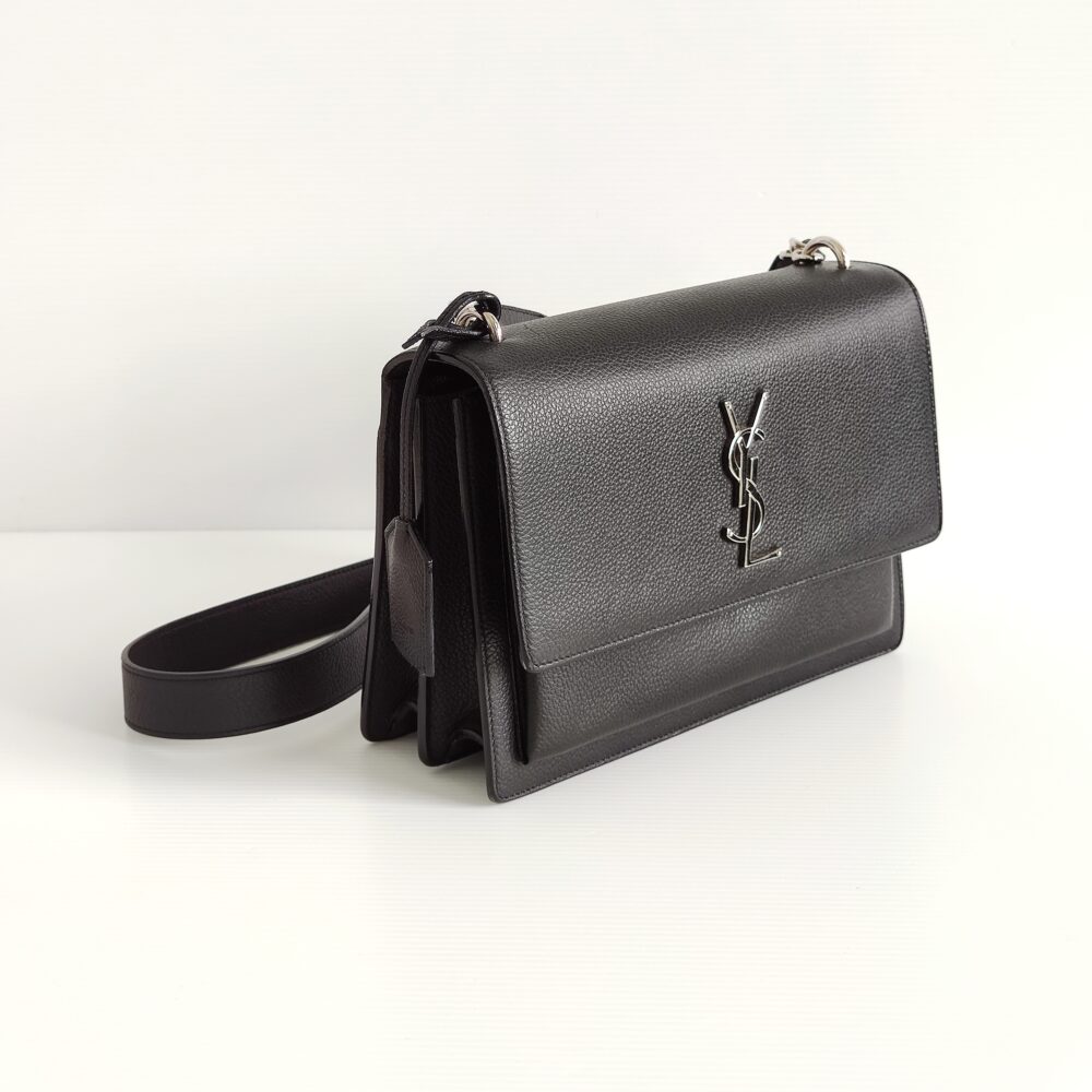 (SOLD) genuine pre-owned YSL sunset medium bag – Deluxe Life Collection