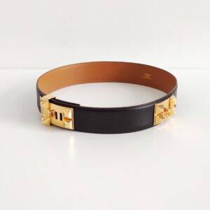 (SOLD) genuine Hermès “CDC” collier de chien belt
