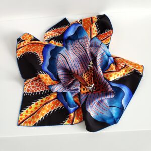 (SOLD) genuine (NEW) Hermès scarf 90 “Baobab Cat”