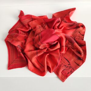 (SOLD) genuine (NEW) Hermès dip-dye scarf 90 “Carre En Carres”