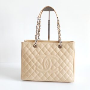 (SOLD) genuine (almost-new) Chanel “GST” grand shopping tote