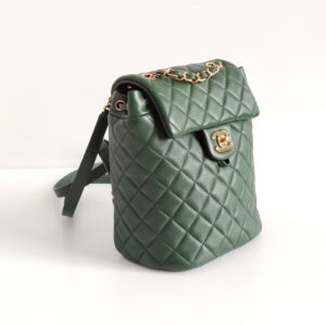 (SOLD) genuine (like-new) Chanel mini urban spirit backpack