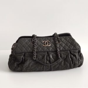 (SOLD) genuine pre-owned Chanel chic quilt bowling bag