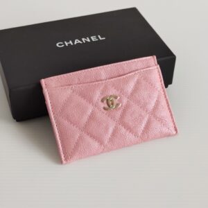 (SOLD) genuine (unused / like-new) Chanel classic flat card holder