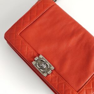 (SOLD) genuine pre-owned Chanel “Reverso” new-medium boy bag