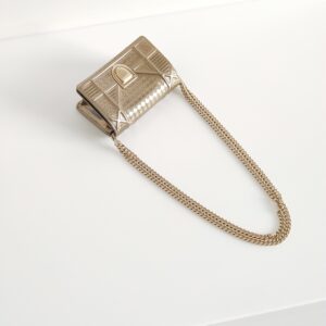 (SOLD) genuine Dior baby diorama pouch with chain