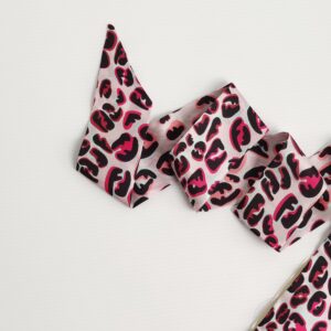 genuine (NEW) Fendi wrappy silk twilly – pink