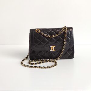 genuine pre-owned Chanel vintage small paris flap