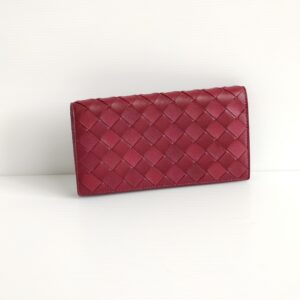 (SOLD) genuine (like-new) Bottega Veneta flap long wallet
