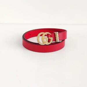(SOLD) genuine (NEW) Gucci torchon GG marmont narrow belt (size 75)