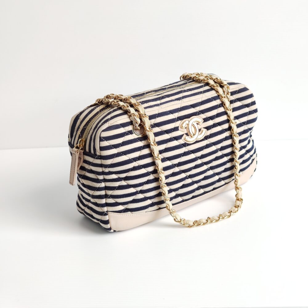 SOLD) genuine pre-owned Chanel coco sailor camera bag – Deluxe Life  Collection