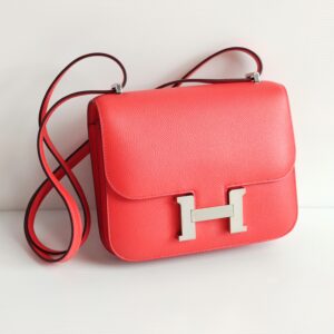 genuine (almost-new) Hermès constance 18 – rose jaipur