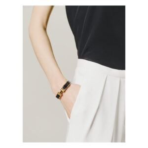 (SOLD) genuine (NEW) Hermès clic H bracelet – black (size PM)