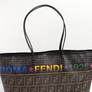 (SOLD) genuine pre-owned Fendi “ROMA – 1925” roll tote