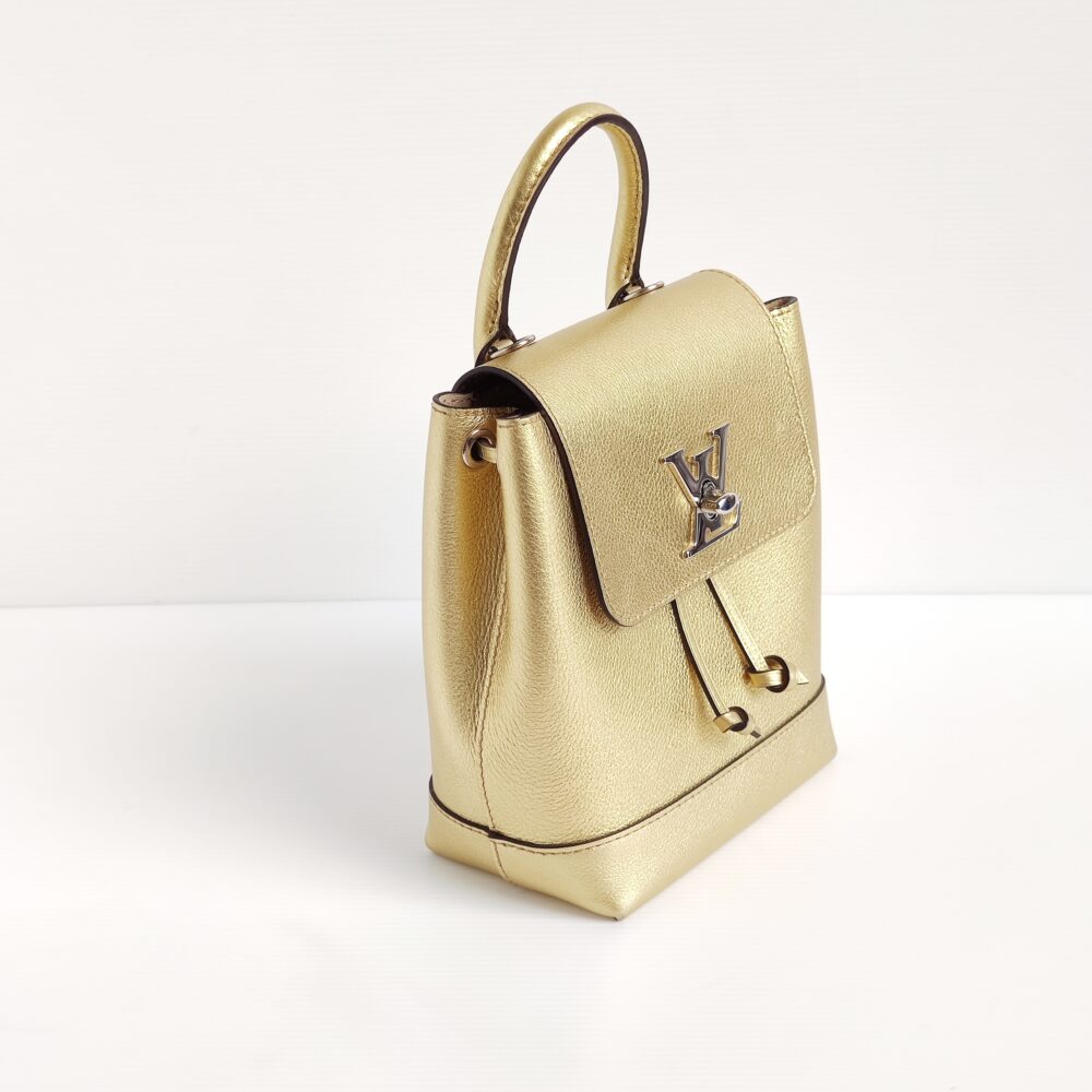LockMe Mini Calfskin Leather Backpack Bag – Poshbag Boutique
