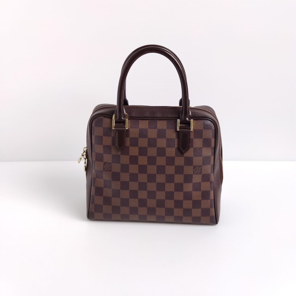 Sold at Auction: Louis Vuitton, LOUIS VUITTON DAMIER EBENE BRERA HAND BAG