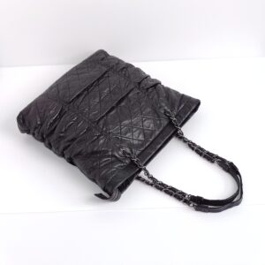 (SOLD) genuine pre-owned Chanel distressed leather tote