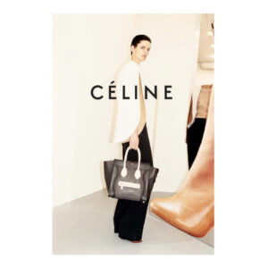 (SOLD) genuine (almost-new) Celine tricolour mini luggage