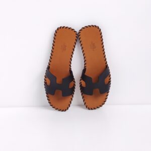 genuine (like-new) Hermès braided oran sandals (38.5)