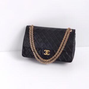 genuine pre-owned Chanel 1980s vintage mademoiselle flap