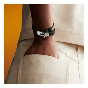 (SOLD) genuine pre-owned Hermès kelly double tour bracelet