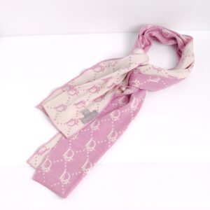 (SOLD) genuine pre-owned Dior monogram wool scarf