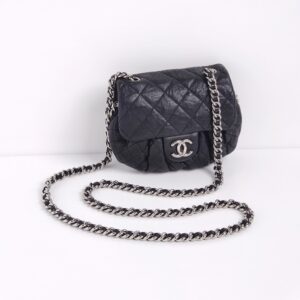 (SOLD) genuine pre-owned Chanel mini chain around flap