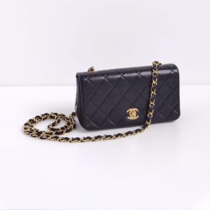 (SOLD) genuine pre-owned Chanel 1989 vintage mini full flap