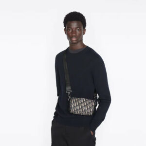 (SOLD) genuine (like-new) Dior mini roller messenger bag