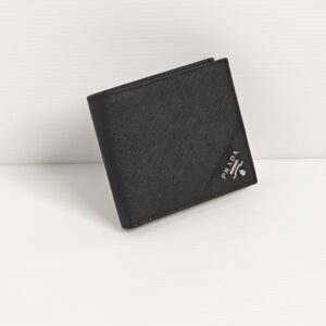 (SOLD) genuine (unused) Prada saffiano leather bifold wallet