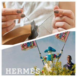 (SOLD) genuine (like-new) Hermès silk in zippy long wallet