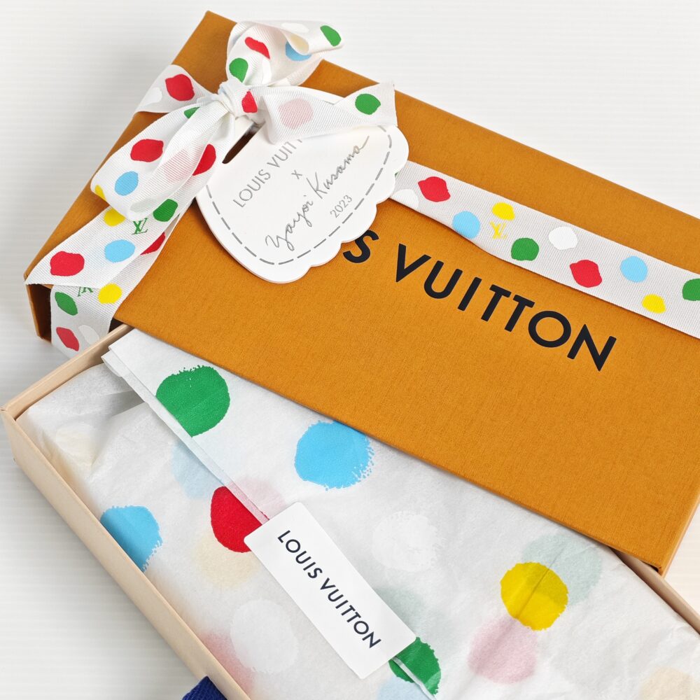 Louis Vuitton yayoi kusama box , Bag , Ribbon , Wrap